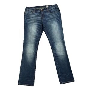 Buckle Black Fit 53 Straight Jeans Mens 32x32 Dark Wash Stretch Denim